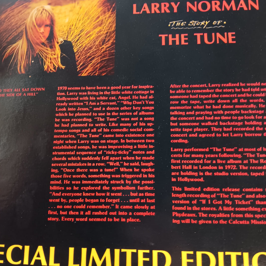 LARRY NORMAN - THE STORY OF THE TUNE (USES VINYL 1983 US M-/EX)