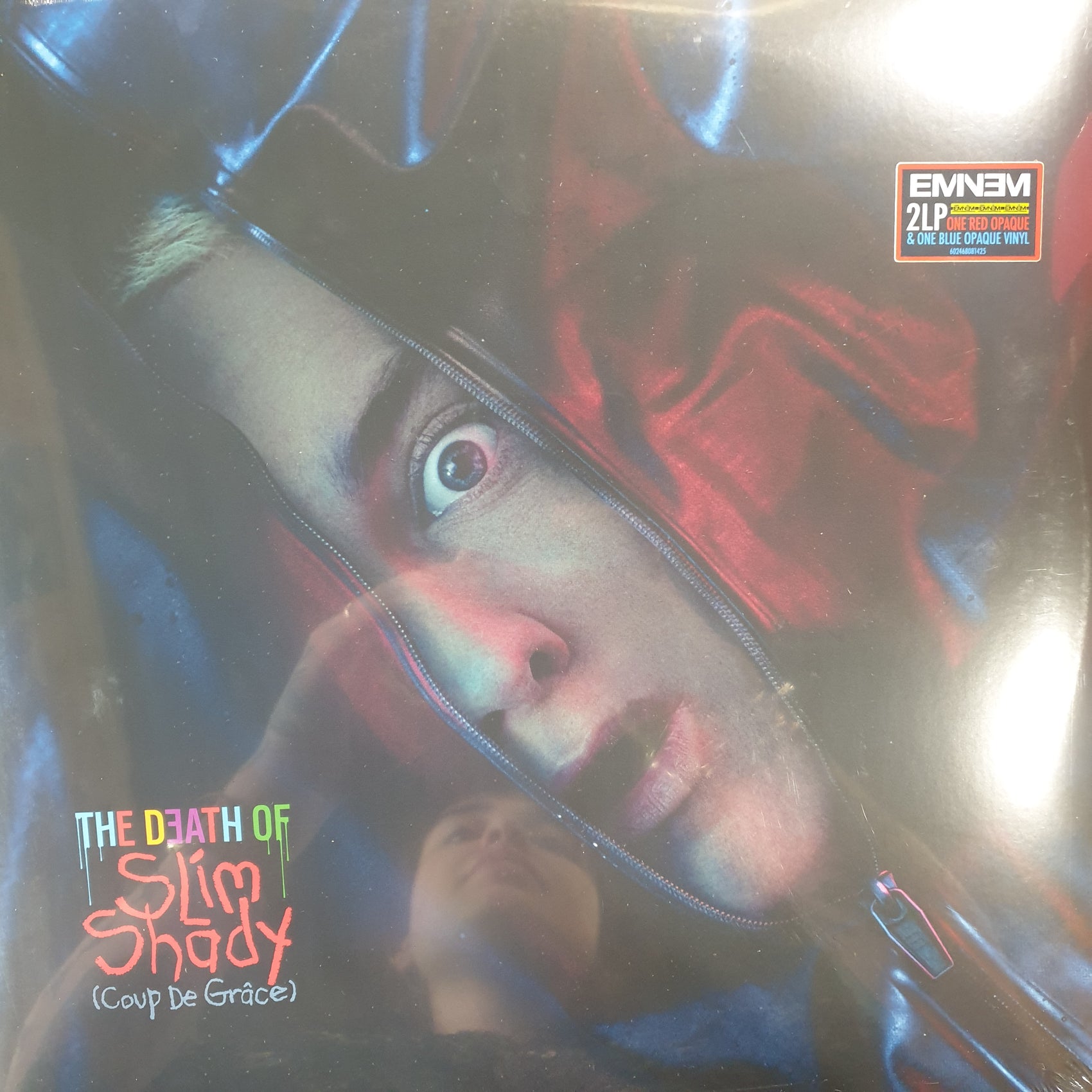 EMINEM - THE DEATH OF SLIM SHADY (COLOURED) (2LP) (USED VINYL 2024 EURO M-/M-)