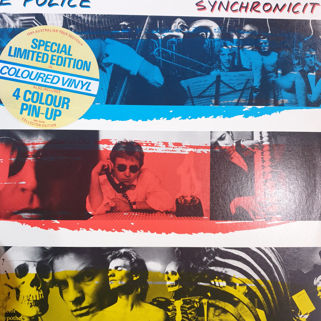 POLICE - SYNCHRONICITY (USED VINYL 1983 US M-/M-)