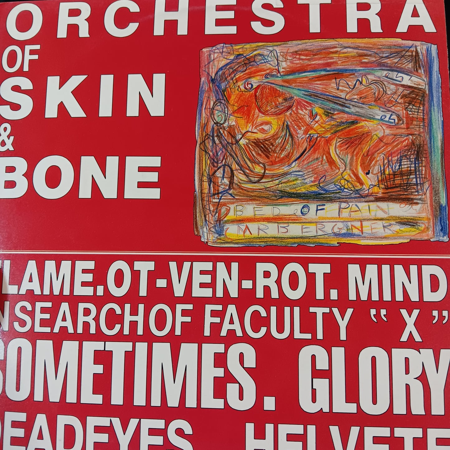 ORCHESTRA OF SKIN AND BONE - SELF TITLED (USED VINYL 1986 AUS M-/M-)