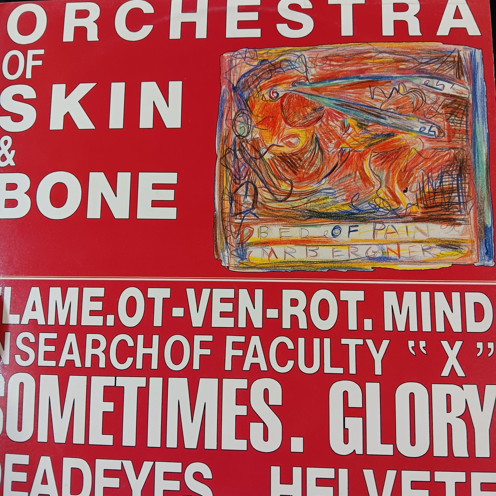 ORCHESTRA OF SKIN AND BONE - SELF TITLED (USED VINYL 1986 AUS M-/M-)