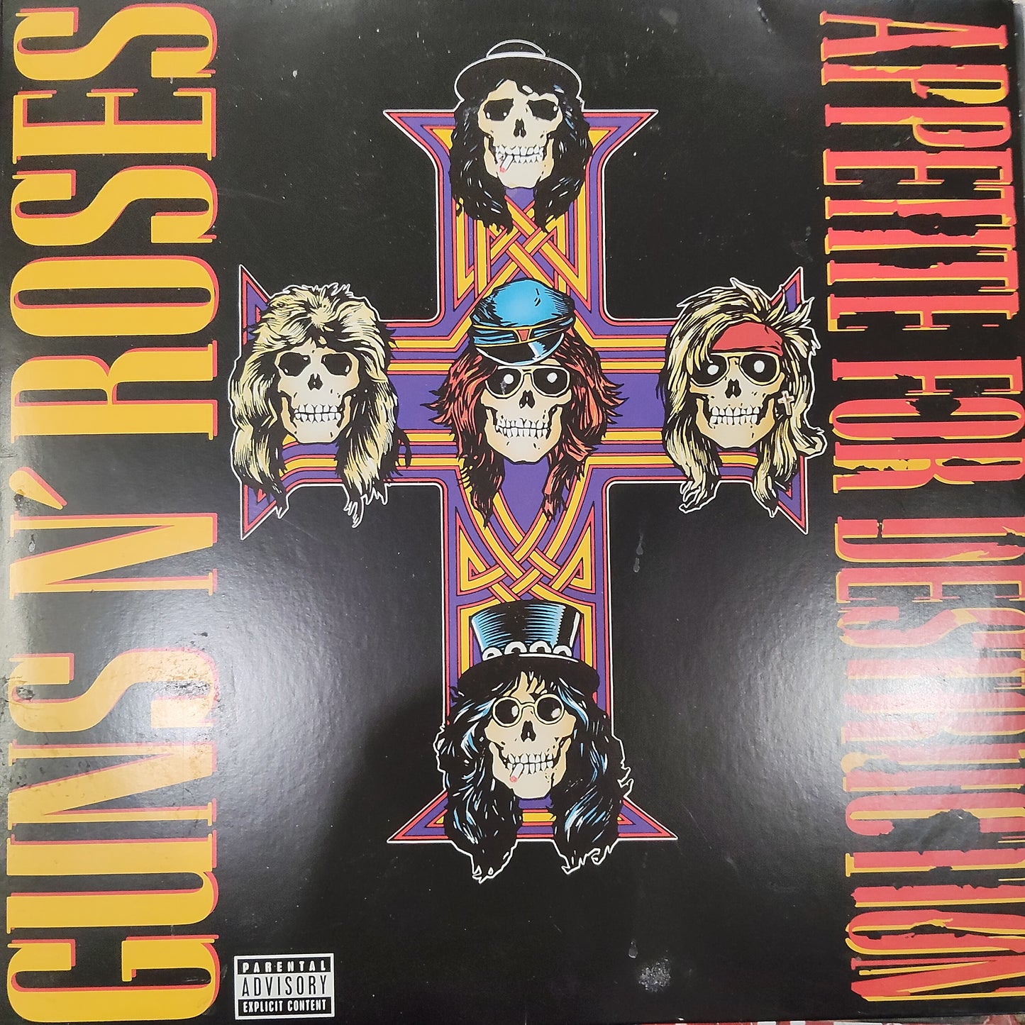 GUNS N ROSES - APPETITE FOR DESTRUCTION (USED VINYL 2022 M- EX+)