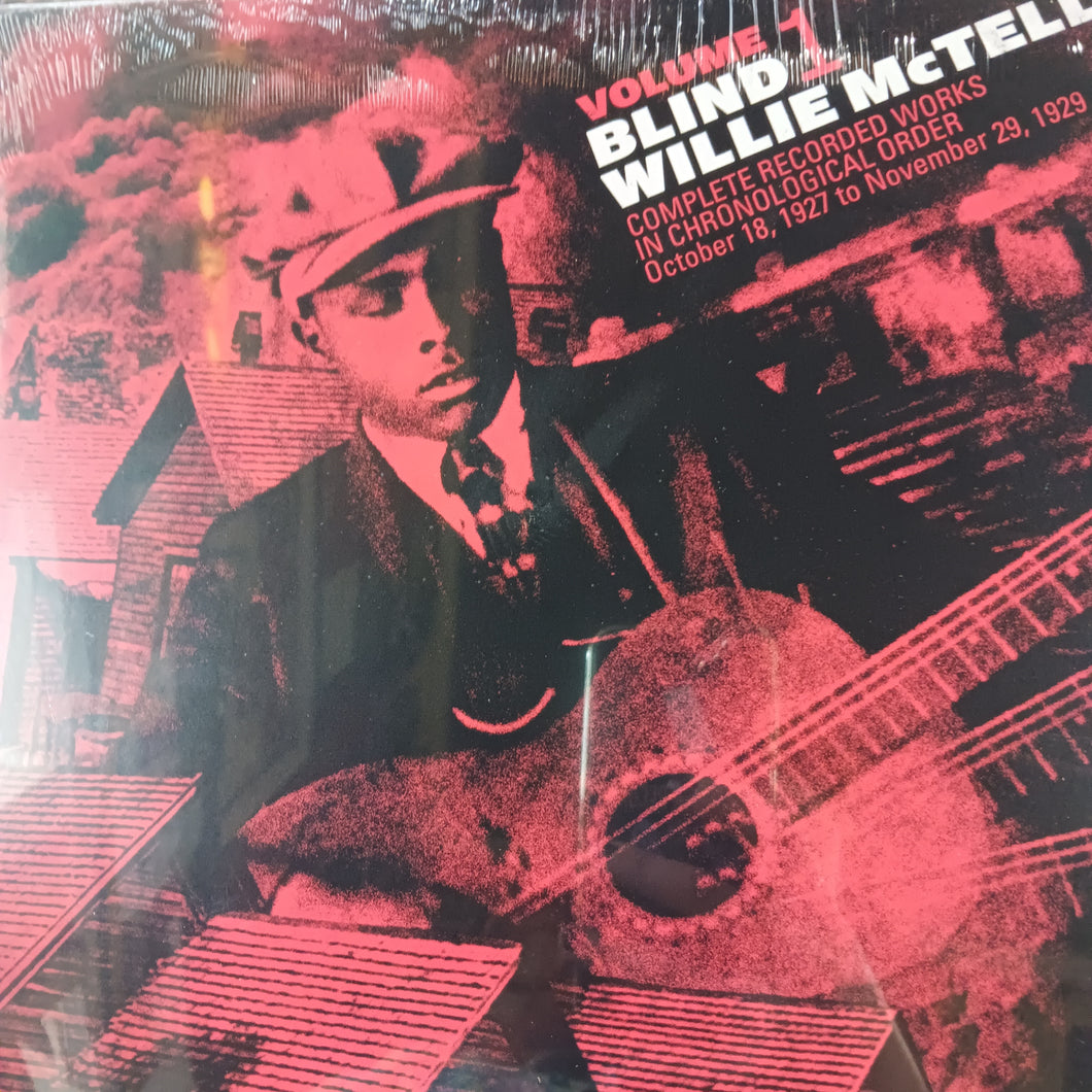 BLIND WILLIE MCTELL - COMPLETE RECORDED WORKS: VOL 1 VINYL