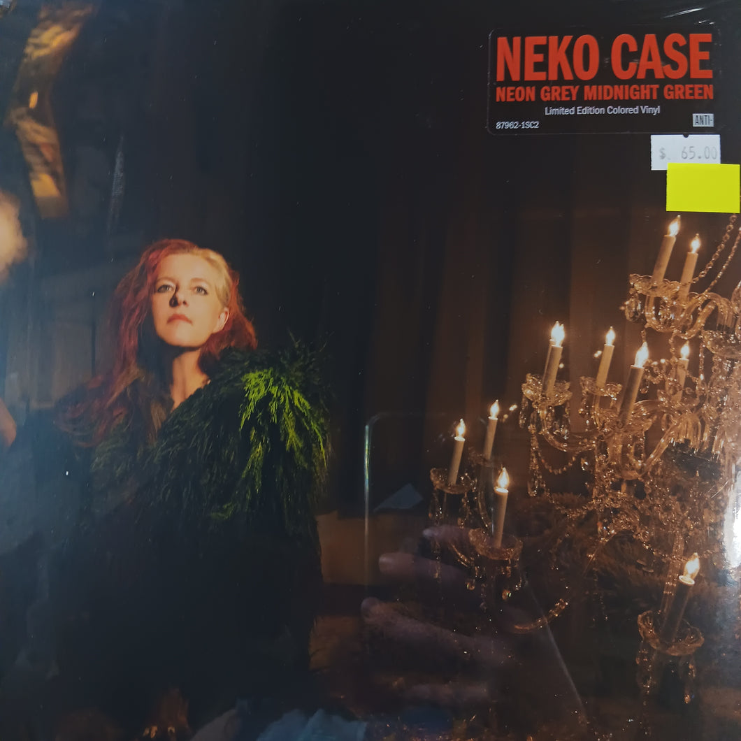 NEKO CASE - NEON GREY MIDNIGHT GREEN) (COLOURED) VINYL