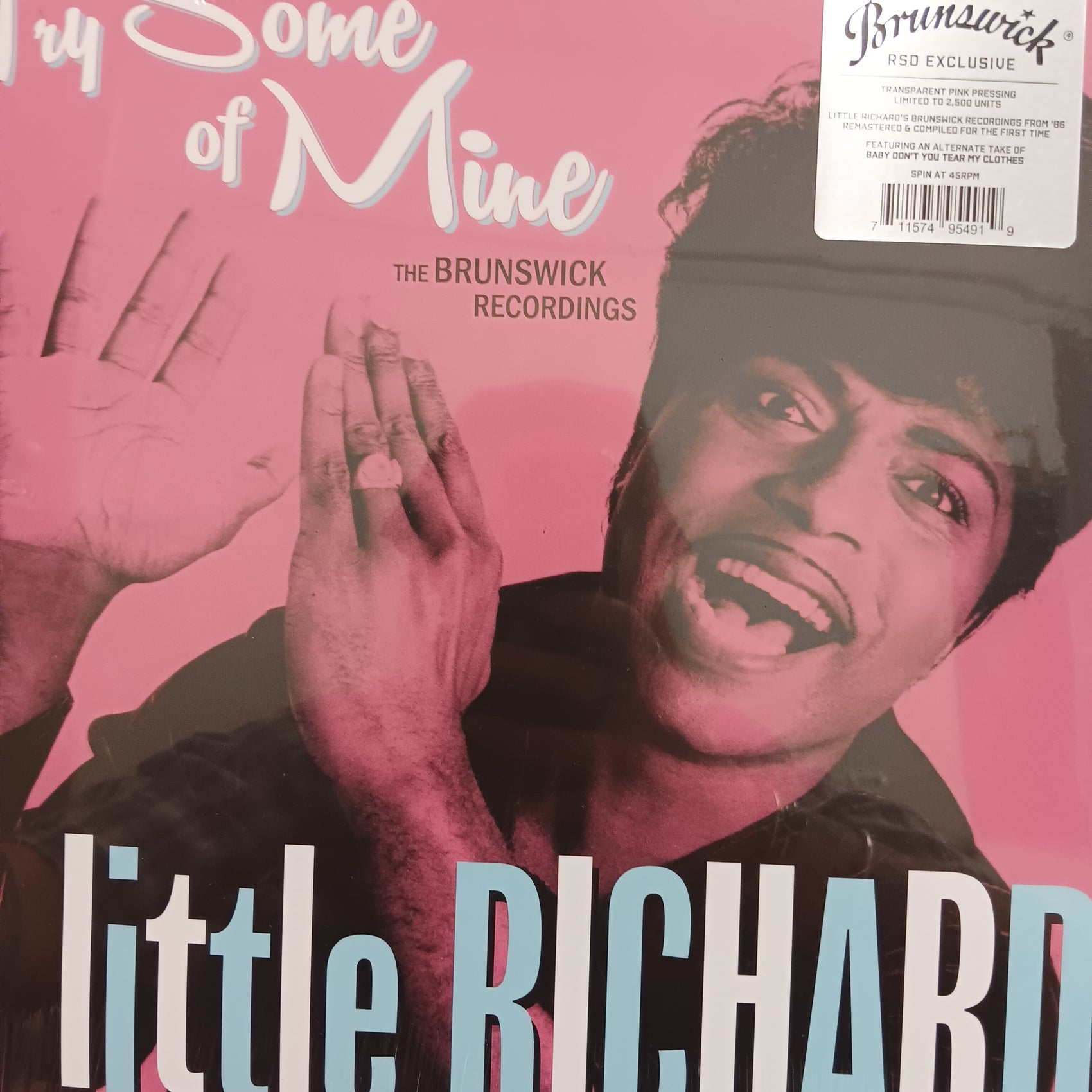 LITTLE RICHARD -  THE SOME OF MINE  2008-2010 (PINK COLOURED) RSD 2025 VINYL