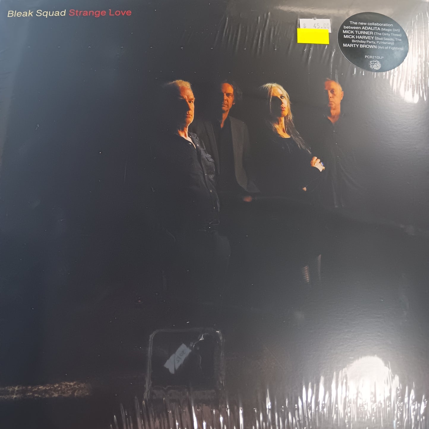BLEAK SQUAD - STRANGE LOVE (GUN METAL COLOURED) VINYL