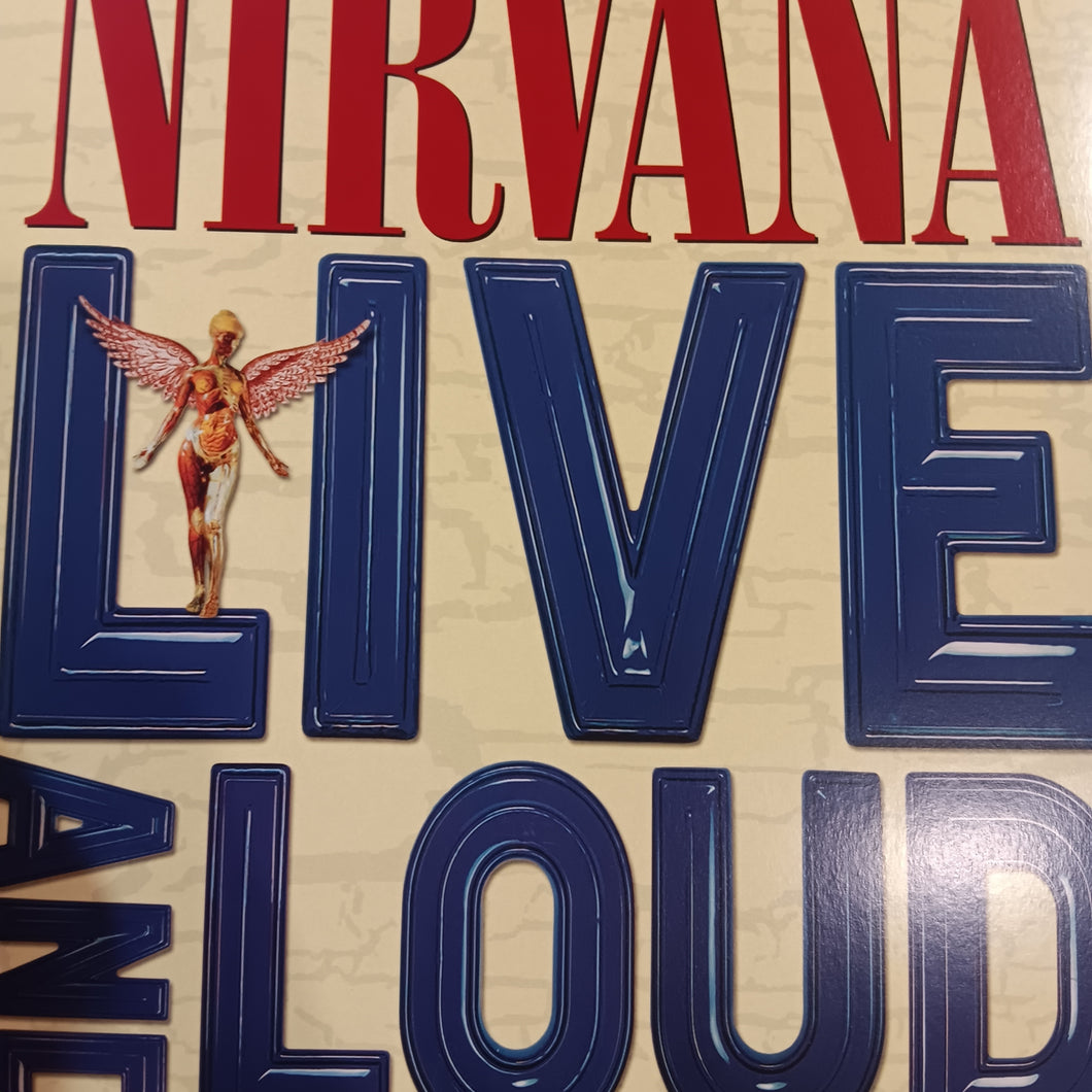 NIRVANA - LIVE AND LOUD (2LP) (USED VINYL 2019 EURO M-/M-)