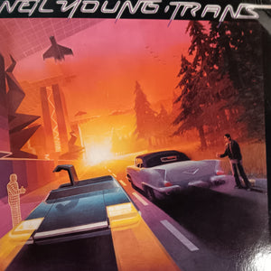 NEIL YOUNG - TRANS (USED VINYL 1982 AUS MINT-/EX)