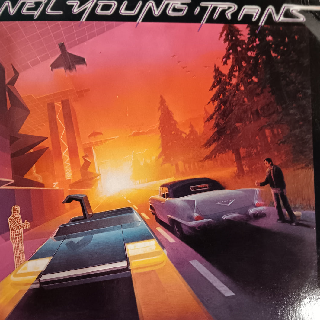 NEIL YOUNG - TRANS (USED VINYL 1982 AUS MINT-/EX)