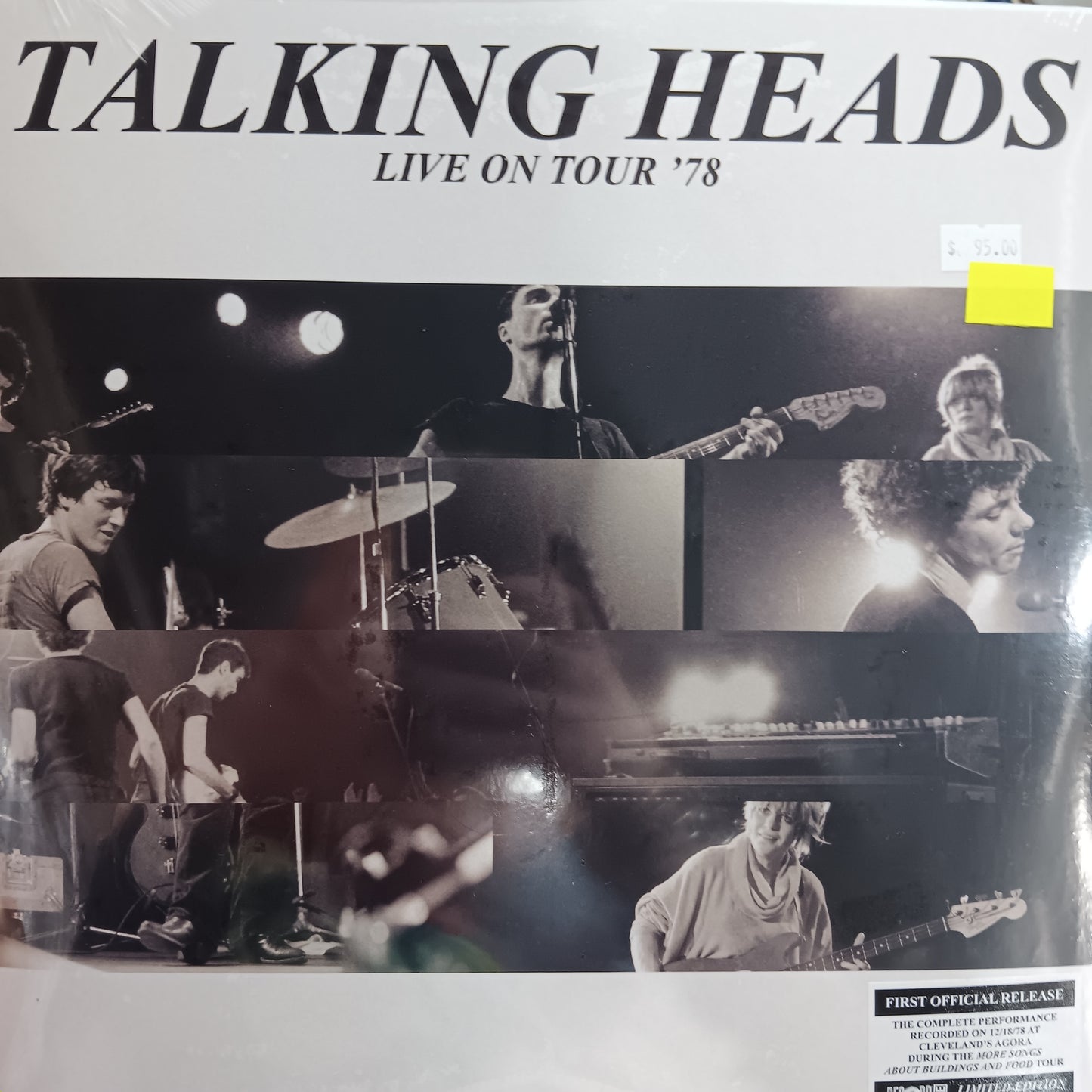 TALKING HEADS - LIVE ON TOUR '78 (2LP) 2025 VINYL