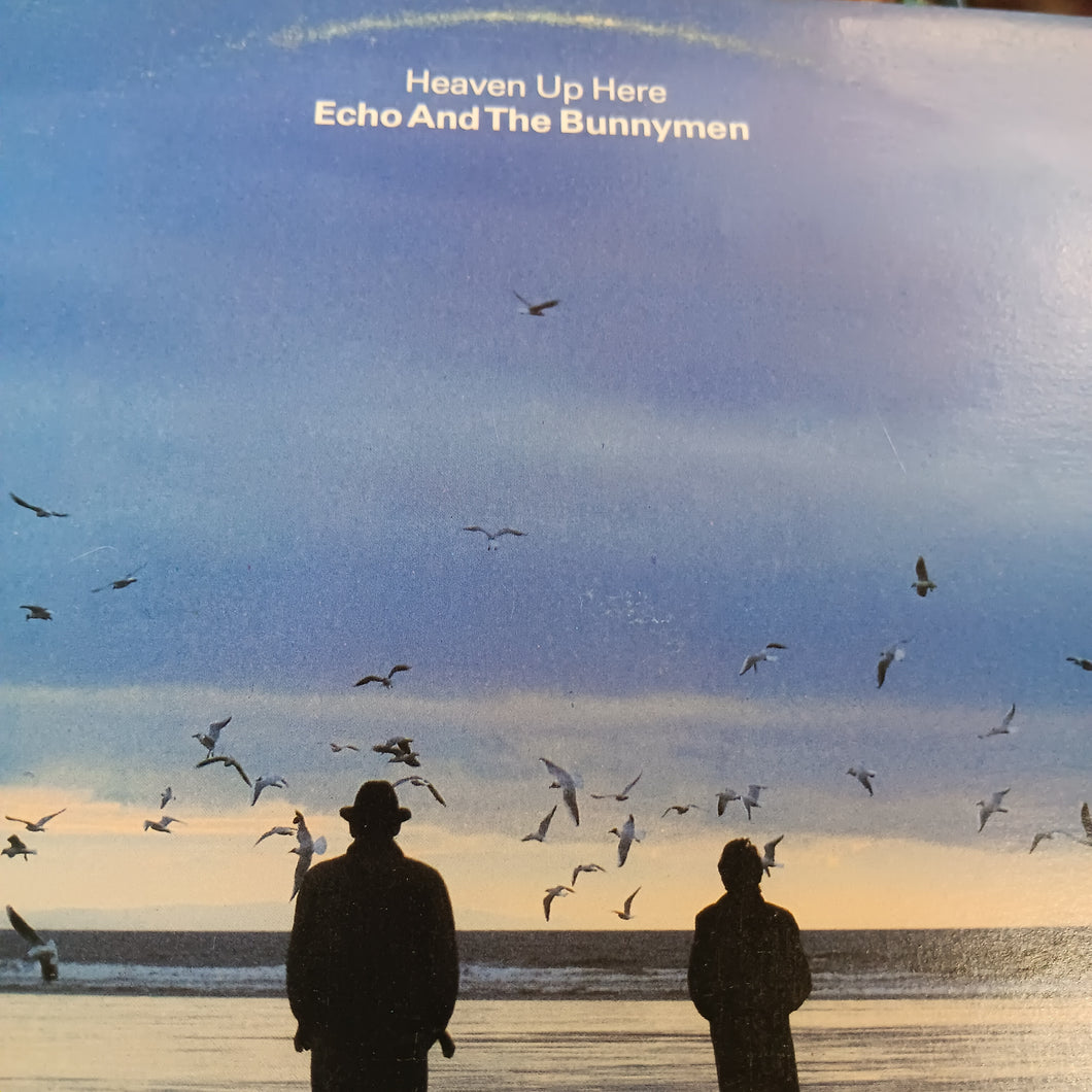 ECHO AND THE BUNNYMEN - HEAVEN UP HERE (USED VINYL 1981 AUS M-/EX+)
