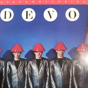 DEVO - FREEDOM OF CHOICE (WHITE COLOURED) (USED VINYL 2020 US M-/M-)