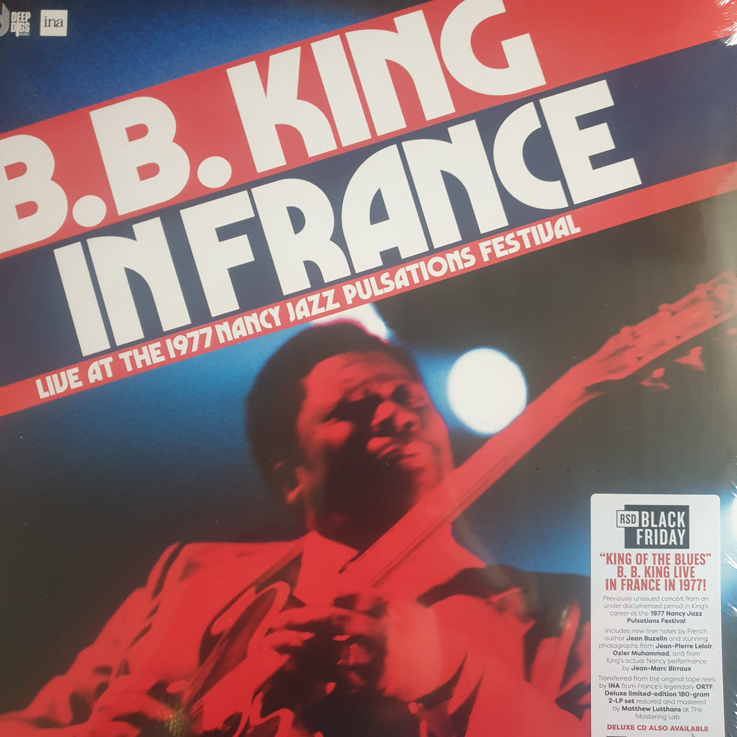 B.B. KING - IN FRANCE (2LP) RSD BLACK FRIDAY 2024 VINYL