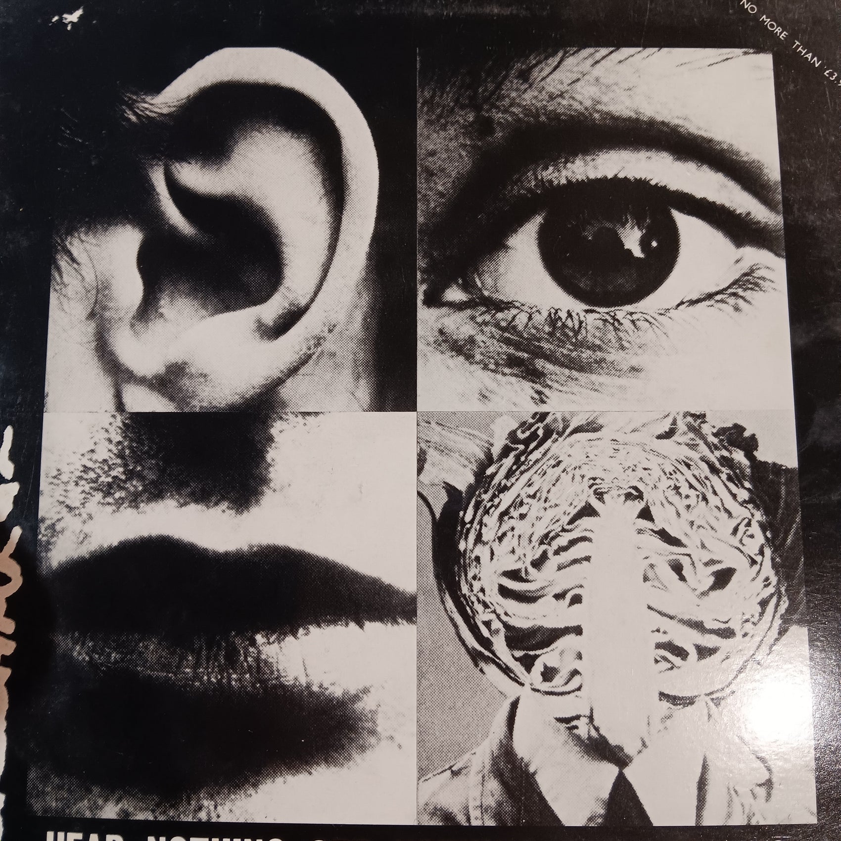 DISCHARGE - HEAR NOTHING SEE NOTHING SAY NOTHING (USED VINYL 1982 M-/EX-)