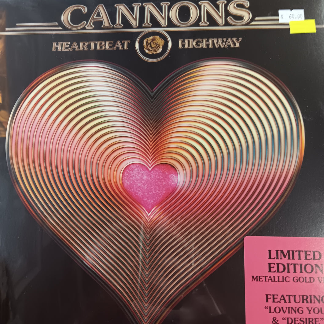 CANNONS - HEARTBEAT HIGHWAY (GOLD COLOURED) VINYL