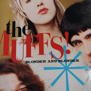 MUFFS - BLONDER AND BETTER (RED COLOURED) (USED VINYL 1995 US M-/EX+)