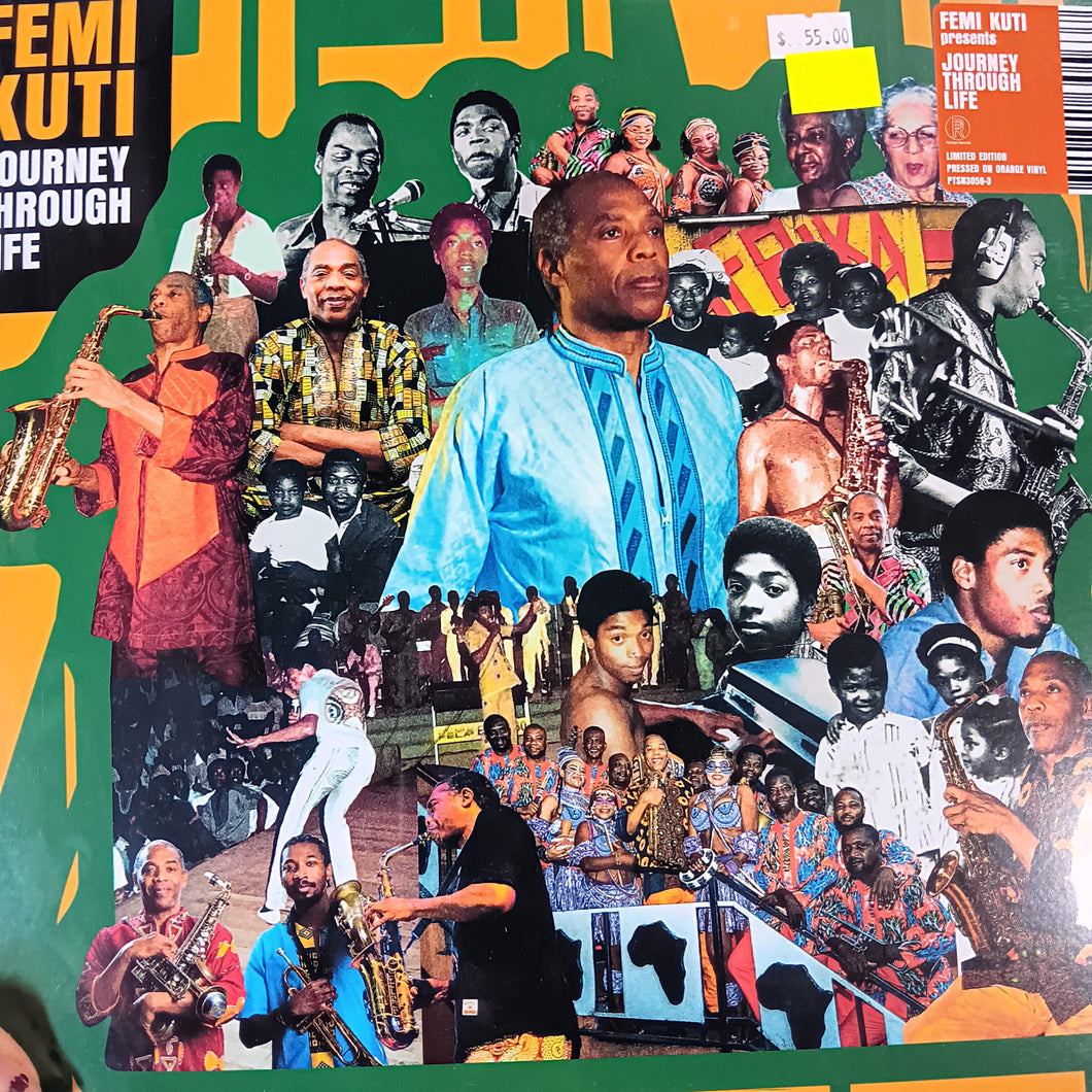 FEMI KUTI - JOURNEY THROUGH LIFE (ORANGE COLOURED) VINYL