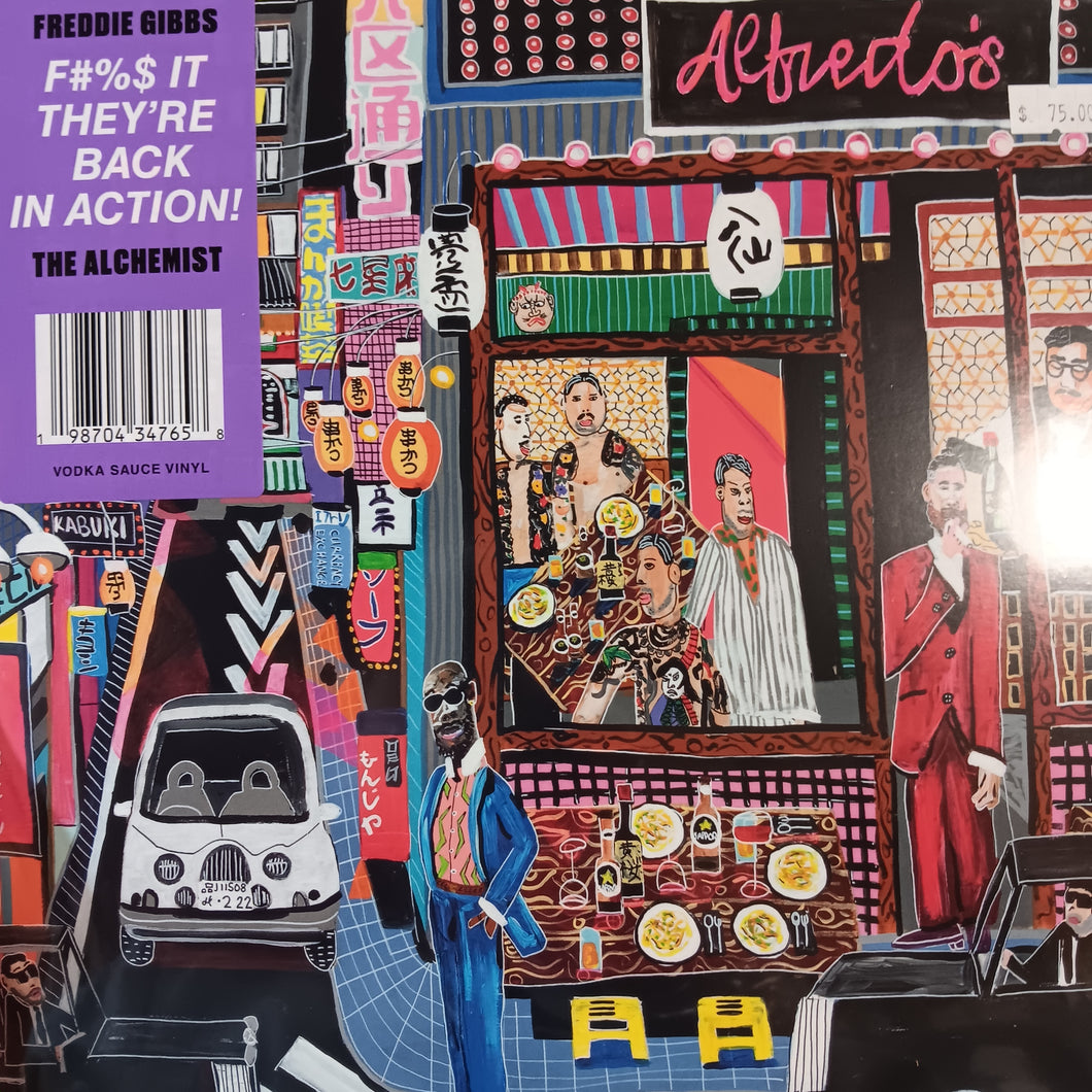 FREDDIE GIBBS & THE ALCHEMIST - ALFREDO II (VODKA SAUCE COLOURED) VINYL