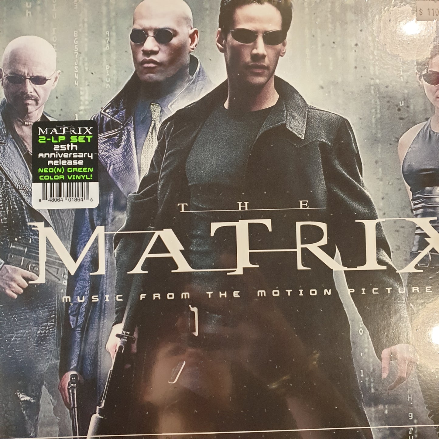 VARIOUS ARTISTS - THE MATRIX (NEON GREEN COLOURED) (2LP) VINYL