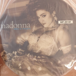 MADONNA - LIKE A VIRGIN (PIC DISC) (USED VINYL 1985 HONG KONG EX-)