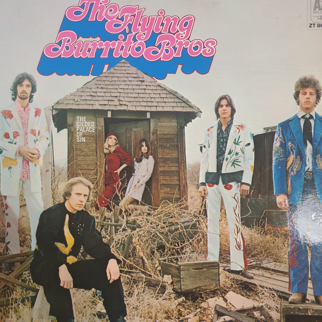 FLYING BURRITO BROTHERS - THE GILDED PALACE OF SIN (USED VINYL 1973 DUTCH EX-/EX)