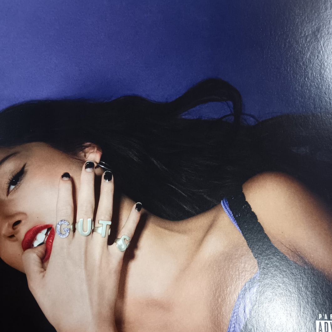 OLIVIA RODRIGO - GUTS (RED COLOURED) (USED VINYL 2023 US M-/M-)