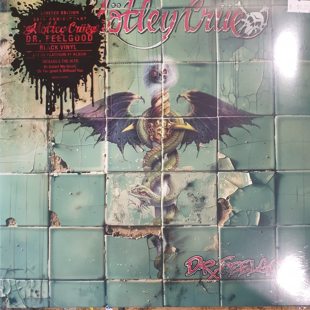 MOTLEY CRUE - DR FEELGOOD (35th ANNIVERSARY) VINYL