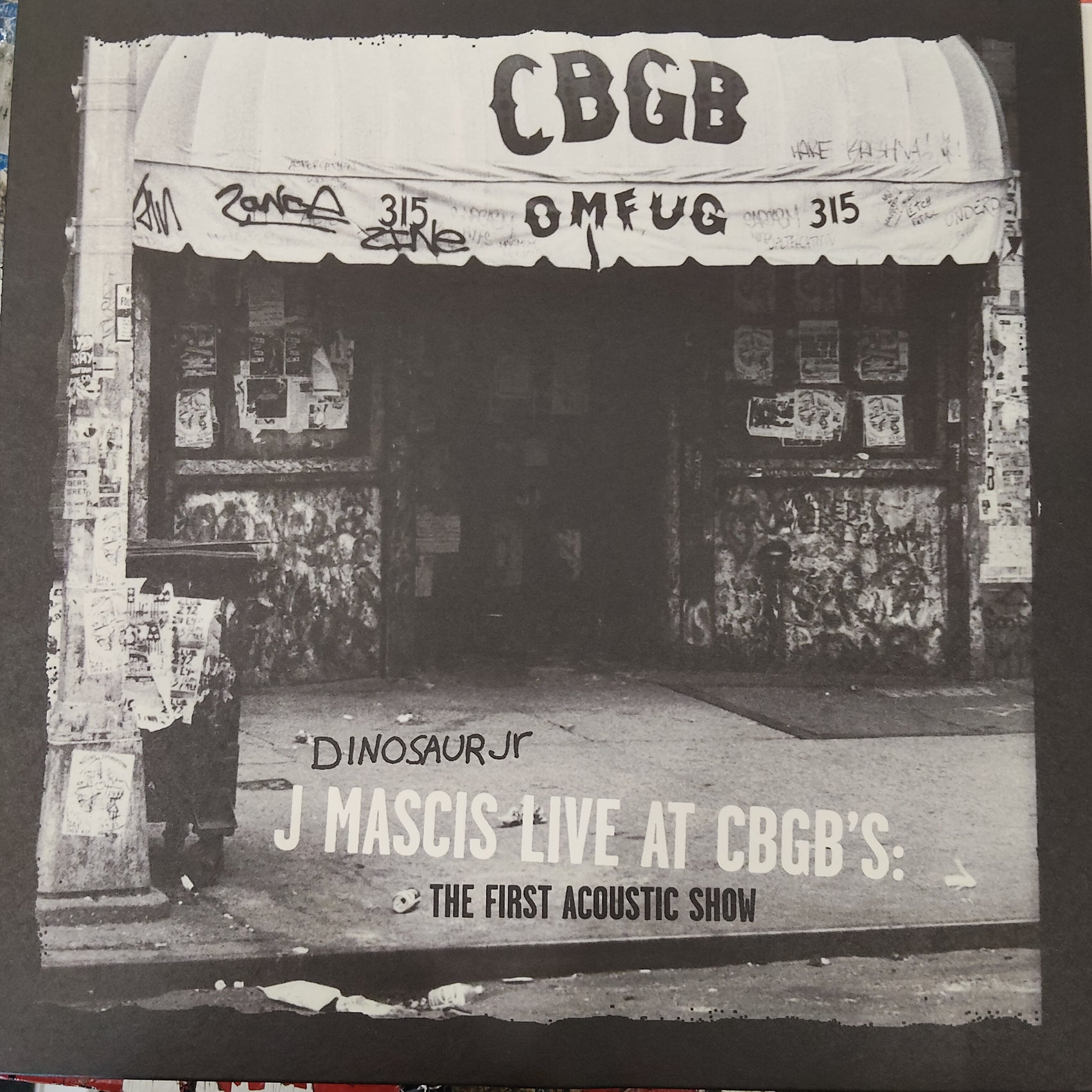 DINOSAUR JR. - J MASCIS LIVE AT CBGBS (USED VINYL 2014 EURO LMT ED M- EX+)