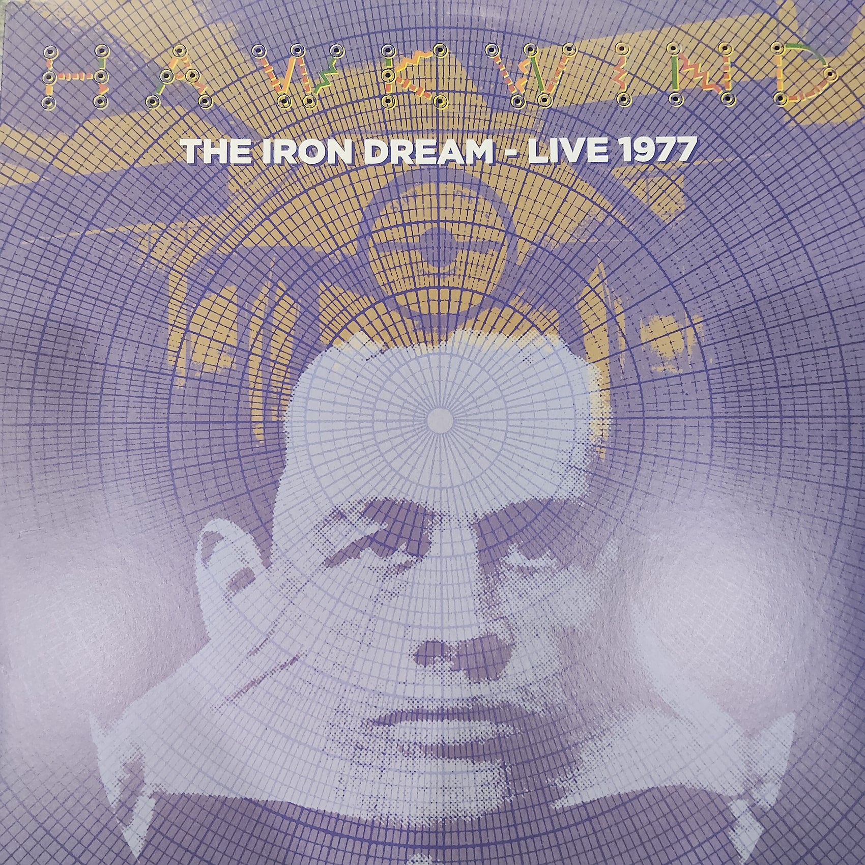 HAWKWIND - THE IRON WIND - LIVE 1977 (USED VINYL 2023 U.K. CLEAR M- M-)