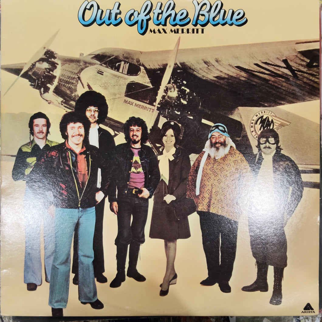 MAX MERRITT - OUT OF THE BLUE (USED VINYL 1976 AUS M- EX+)