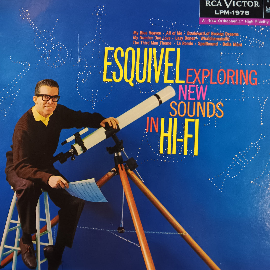 ESQUIVEL - EXPLORING NEW SOUNDS IN HIFI (MONO) (USED VINYL 1959 CANADIAN M-/EX+)