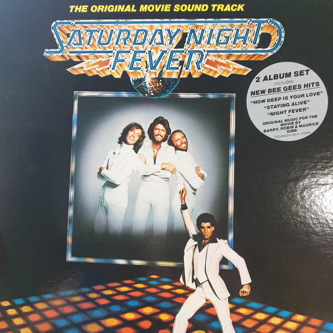 VARIOUS - SATURDAY NIGHT FEVER OST (2LP) (USED VINYL 1978 JAPANESE M-/EX+)