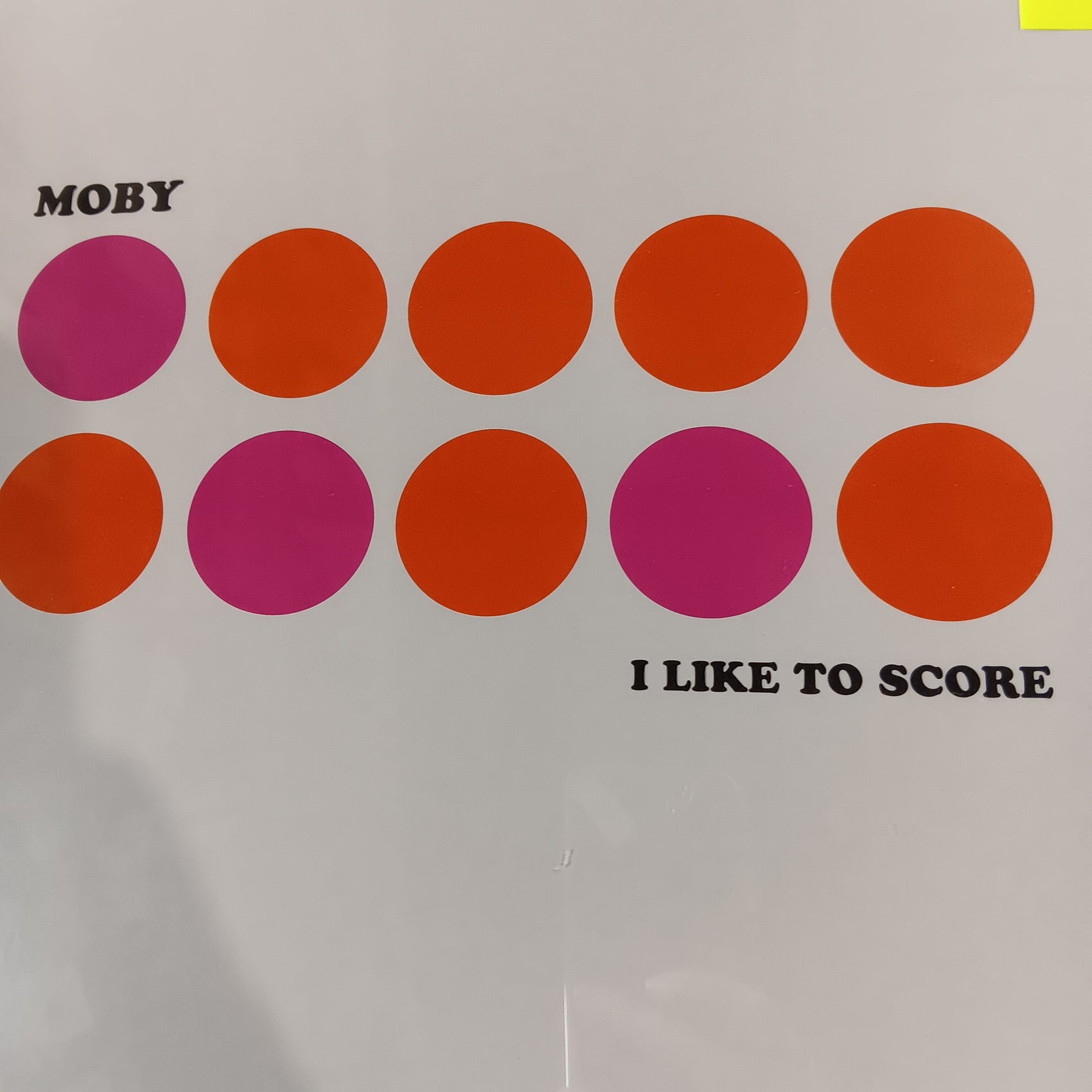 MOBY - I LIKE TO SCORE VINYL