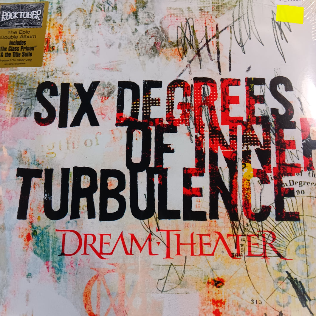DREAM THEATER - SIX DEGREES OF TURBULANCE (CLEAR COLOURED) (2LP) VINYL