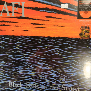 AFI - BLACK SAILS IN THE SUNSET (ORANGE COLOURED) VINYL