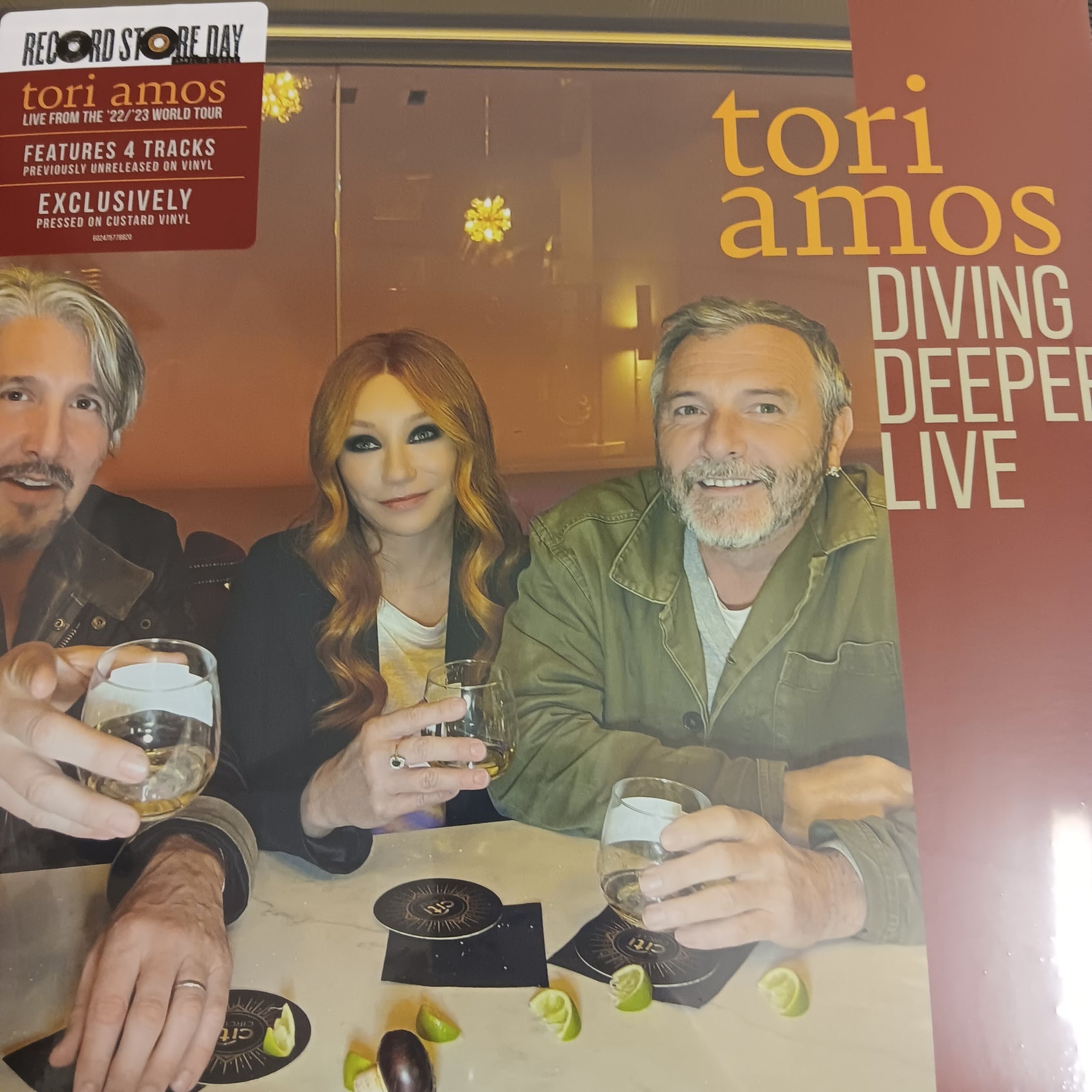 TORI AMOS - DIVING DEEPER LIVE (CUSTARD COLOURED) RSD 2025 VINYL