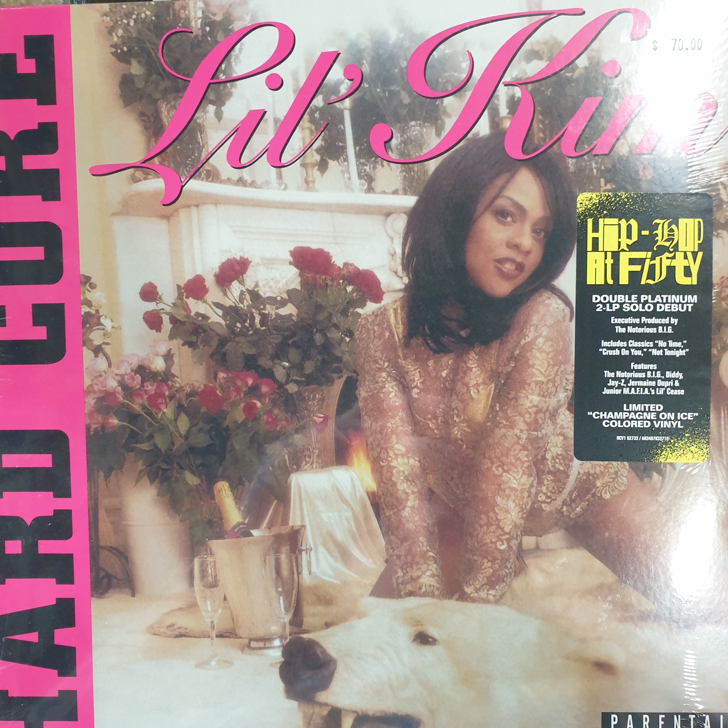 LIL' KIM - HARD CORE (CHAMPAGNE ON ICE COLOURED) (2LP) VINYL