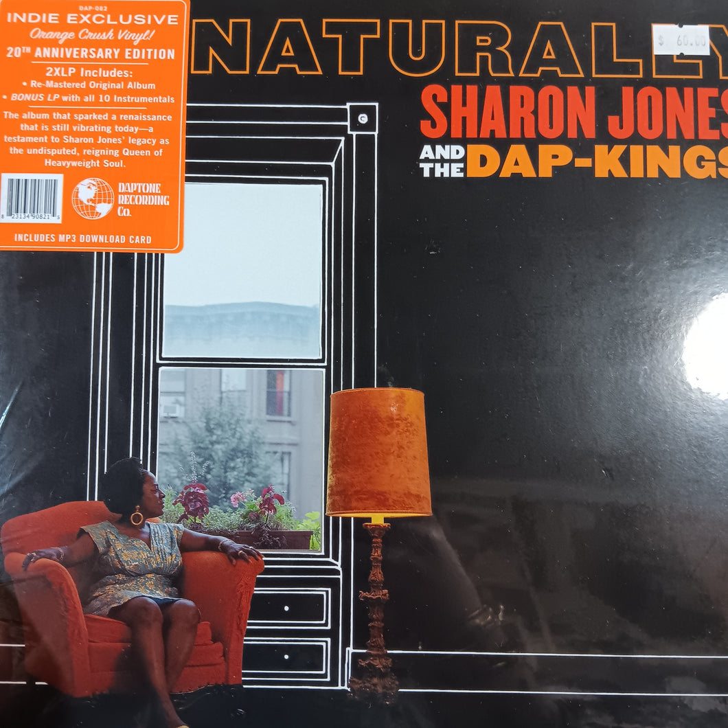 SHARON JONES AND THE DAP-KINGS - NATURALLY (ORANGE COLOURED) (2LP) VINYL