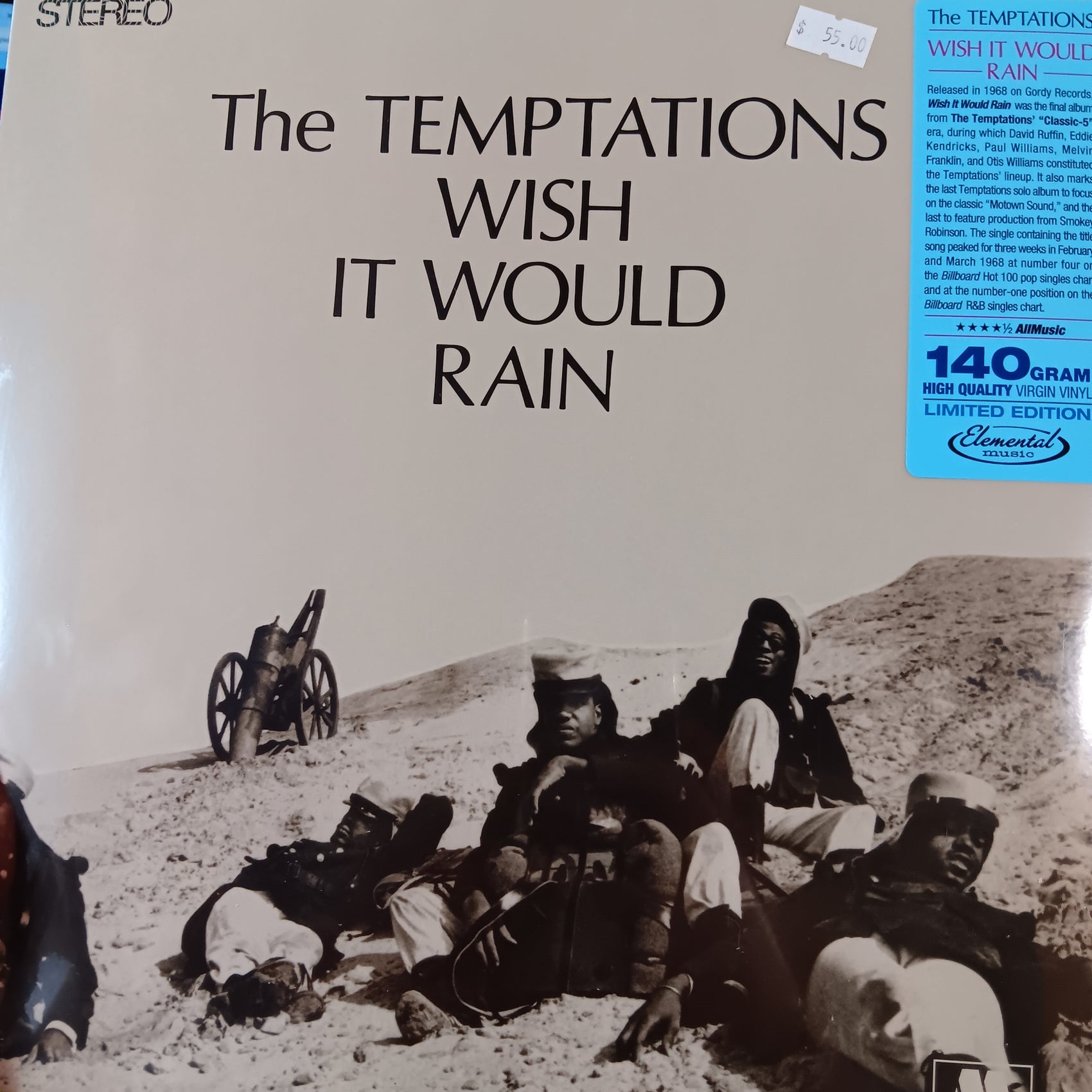 TEMPTATIONS - WISH IT WOULD RAIN VINYL