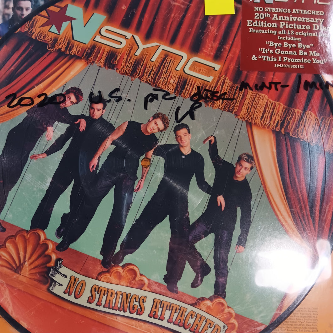 NSYNC - NO STRINGS ATTATCHED (PIC DISC) (USED VINYL 2020 US M-/M-)