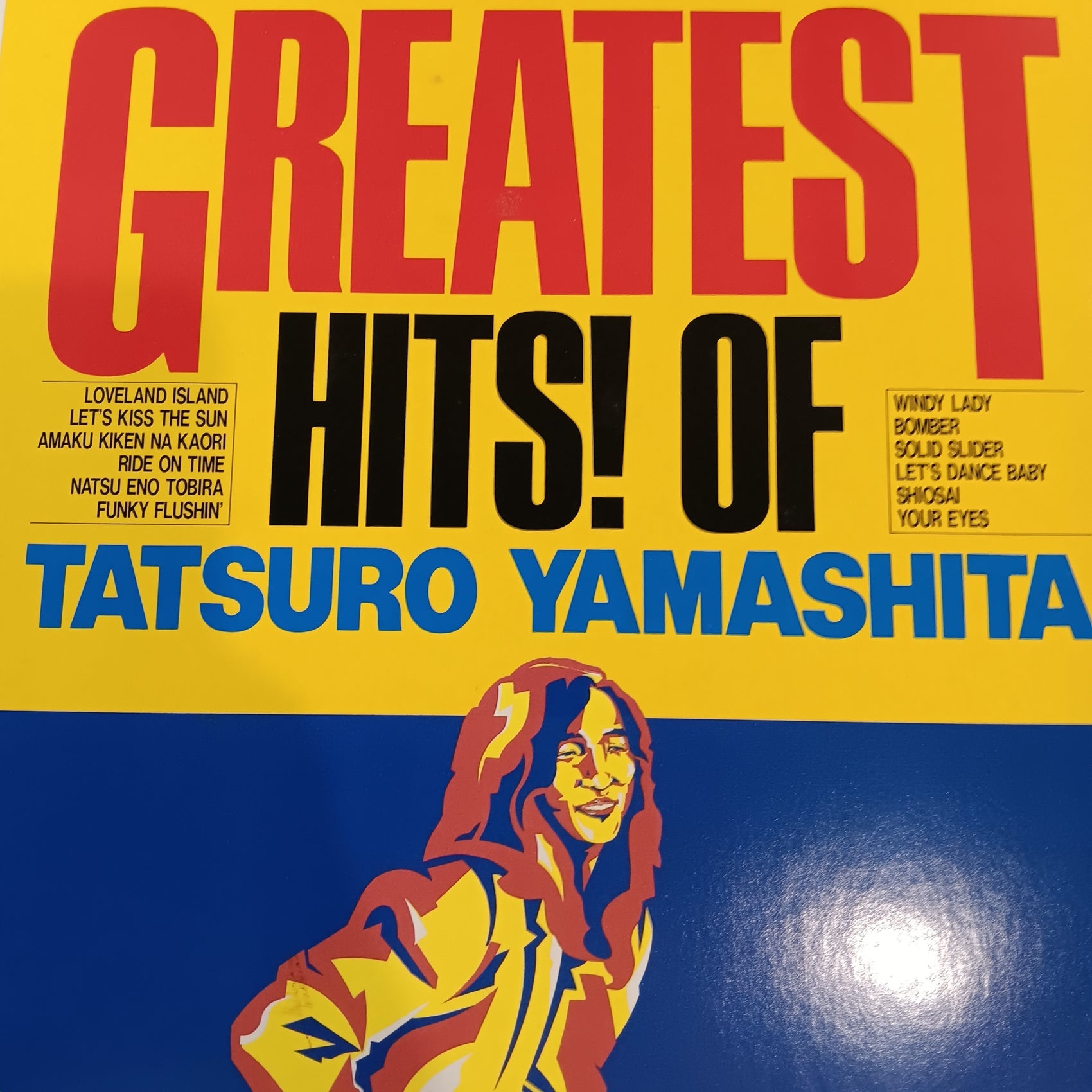 TATSURO YAMASHITA - GREATEST HITS (USED VINYL 1982 JAPANESE M-/EX+)