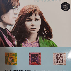VASELINES - ALL THE STUFF AND MORE... (MARBLE COLOURED) (USED VINYL 1998 U.K. M-/EX+)