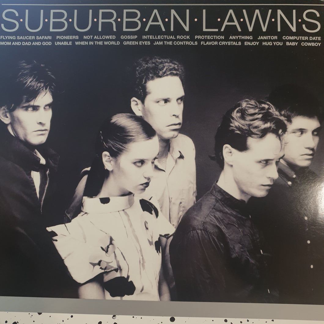 SUBURBAN LAWNS - SELF TITLED (SILVER COLOURED) (USED VINYL 2015 UK EX/EX)