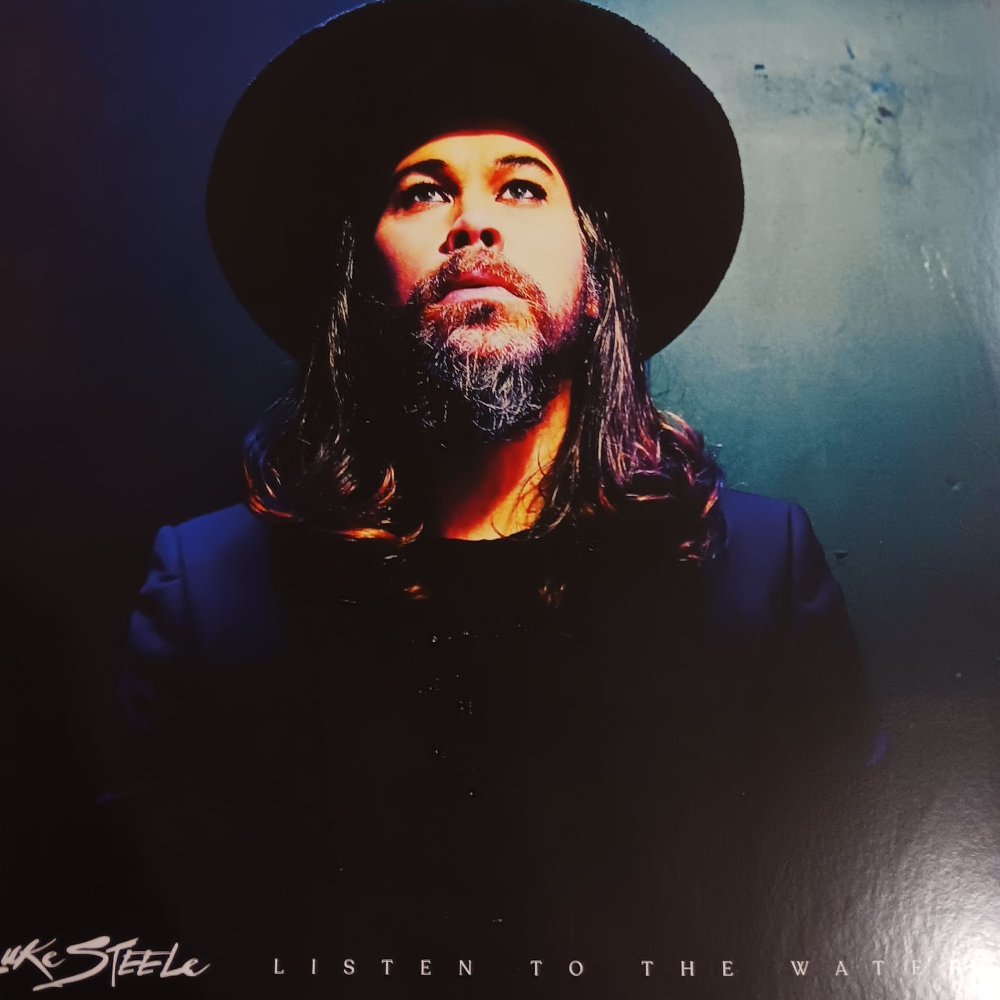 LUKE STEELE - LISTEN TO THE WATER (CLEAR COLOURED) (USED VINTL 2022 AUS M-/M-)
