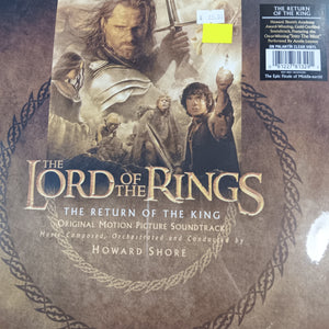 VARIOUS ARTISTS - LORD OF THE RINGS - THE RETURN OF THE KING O.S.T. (CLEAR COLOURED) (2LP) VINYL