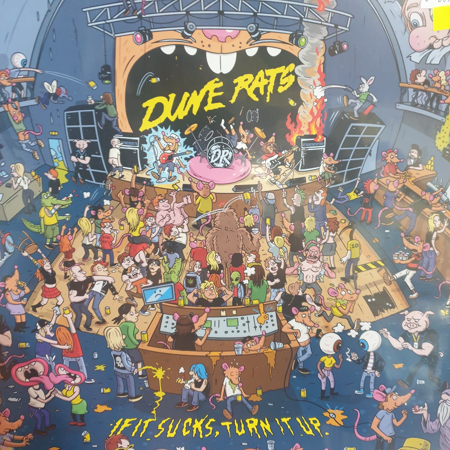 DUNE RATS - IF IT SYCKS, TURN IT UP VINYL