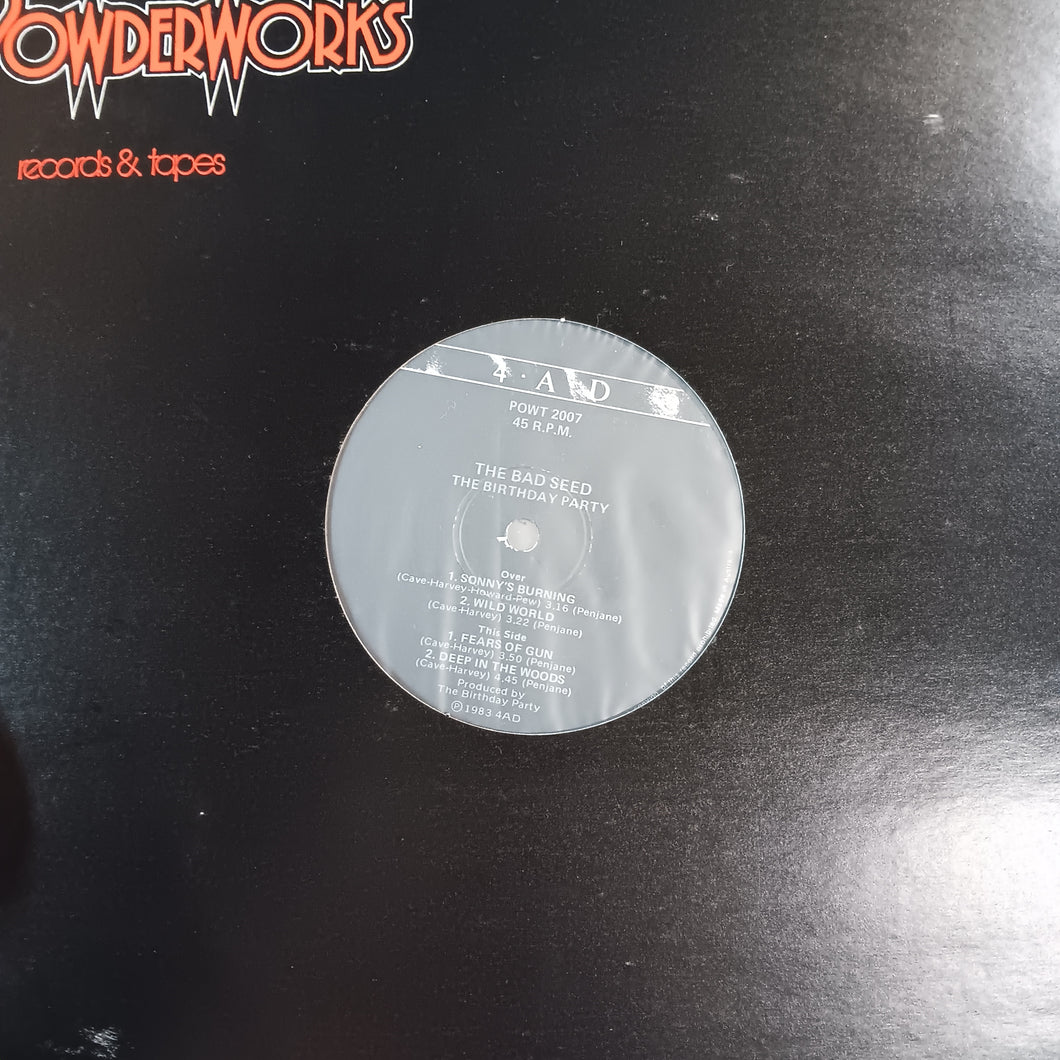 BIRTHDAY PARTY - THE BAD SEED (EP) (USED VINYL 1983 AUS M-/M-)