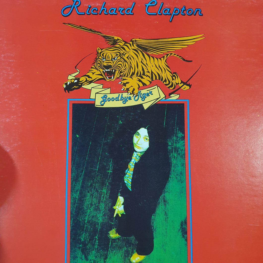 RICHARD CLAPTON - GOODBYE TIGER (USED VINYL 1977 AUS M-/EX)