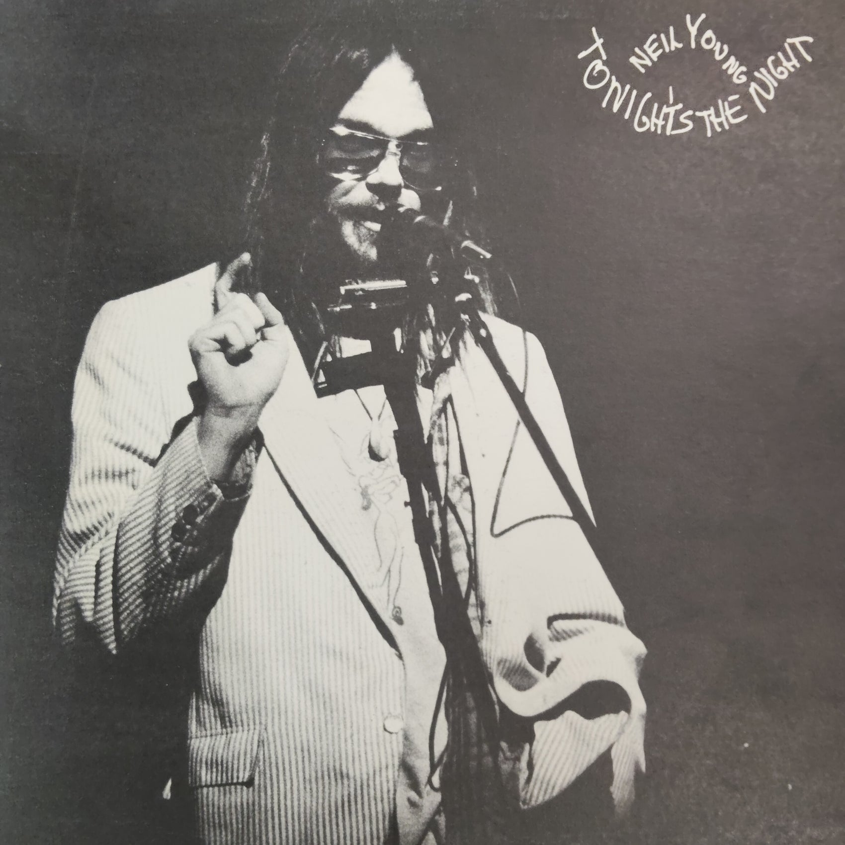 NEIL YOUNG - TONIGHTS THE NIGHT (USED VINYL 1975 AUS FIRST PRESSING M- M-)