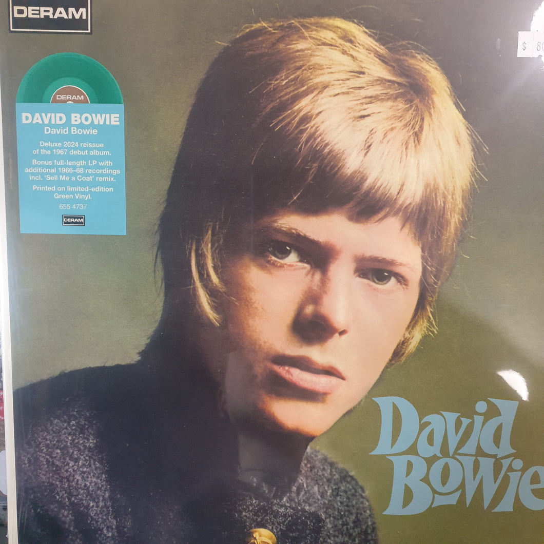 DAVID BOWIE - SELF TITLED (2LP) (GREEN COLOURED) VINYL